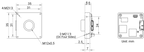 MV-CB016-10UM-S dimensions (mm)