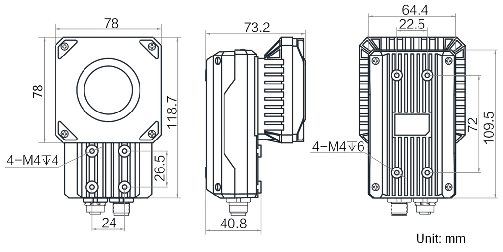 IDT5066L dimensions (mm)