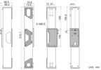 MV-FA1415 dimensions (mm)