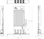 MV-GU2204 dimensions (mm)