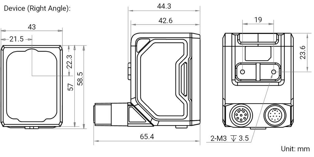 MV-SC3013XM-08M-WBN dimensions (mm)