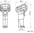 MV-IDH3000B/13SR/05RN dimensions (mm)