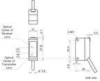 MV-PE5301 dimensions (mm)