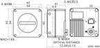 MV-CL022-91GM dimensions (mm)