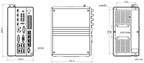 MV-VC3101H-128G60 dimensions (mm)