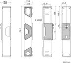MV-DLS1300P dimensions (mm)