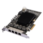 Hikrobot MV-GE1104P 4-port GigE frame grabber, PoE