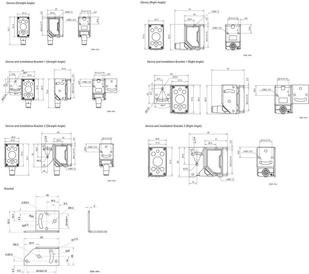 MV-SC2013XC-05M-WBN dimensions (mm)