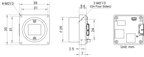 MV-CB016-10UM-C dimensions (mm)