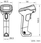 MV-IDH2000RF/H/13SR/05WN dimensions (mm)
