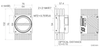 MV-8KF2C-CR dimensions (mm)