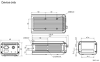 MV-SC6500P-AI-WID-RBN dimensions (mm)