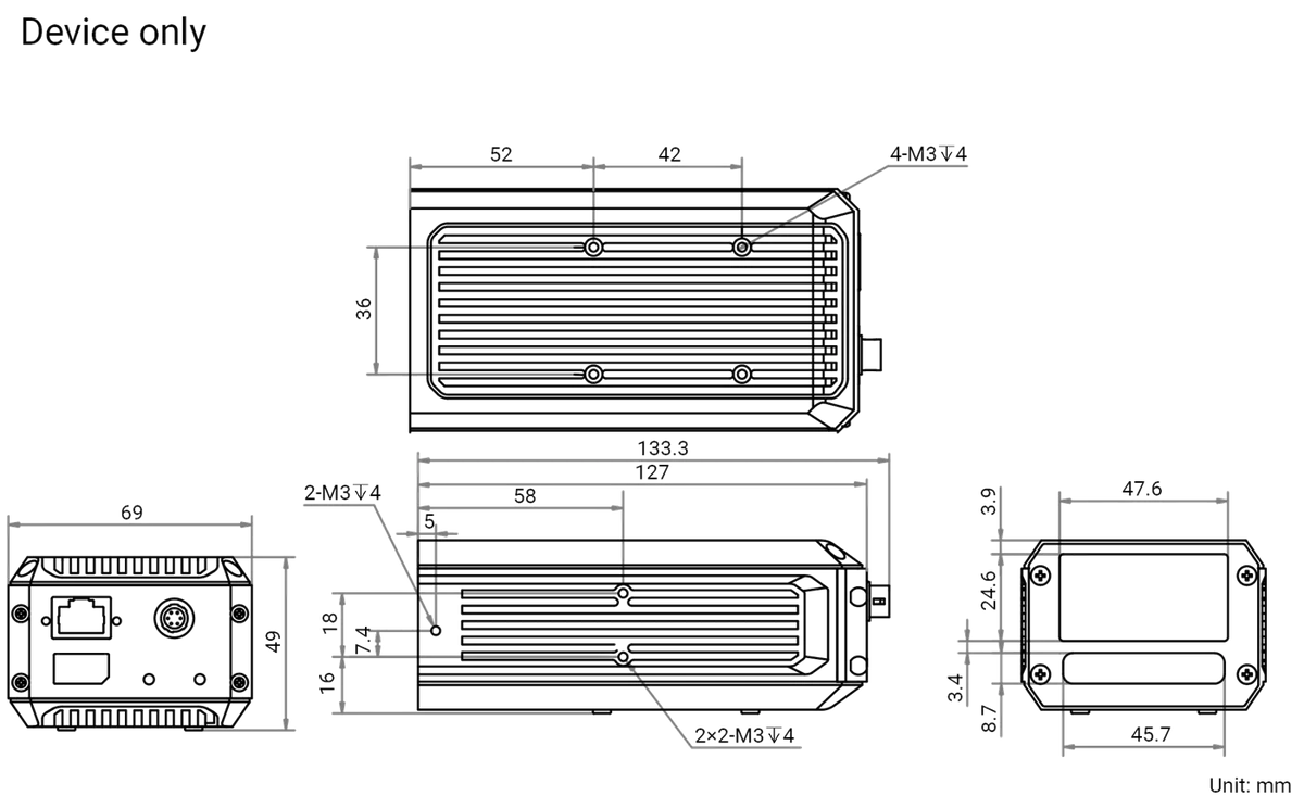 MV-SC6500P-AI-WID-IBN dimensions (mm)