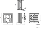 MV-DT04SDE dimensions (mm)