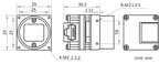 MV-CB016-10GM-S dimensions (mm)