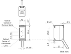 MV-PE5602 dimensions (mm)