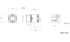 MV-CU200-20UC dimensions (mm)