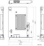 MV-GE4002P dimensions (mm)