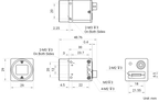 MV-CS050-60UM V5 dimensions (mm)