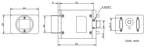 MV-CH050-10CM dimensions (mm)