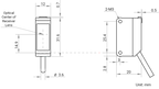 MV-PE5112 dimensions (mm)