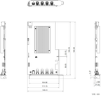 MV-GA1004 dimensions (mm)