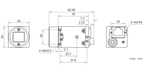 MV-CU013-80GM(NPOE) dimensions (mm)