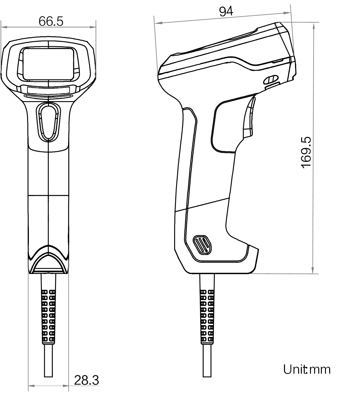 MV-IDH2000P/13SR/05RN/U dimensions (mm)