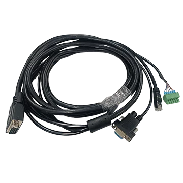 Hikrobot MV-IDA-PE-HDB15-RJ45DB9Open-ST-3.5m Standard DB15 power/I/O combo cable, DB15 to RJ45 male, USB2.0, DB9, open cable, Static cable