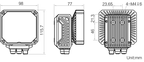 MV-SC6050M-12M-XBN dimensions (mm)