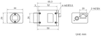 MV-Semi250H dimensions (mm)