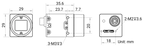MV-CU050-90UM dimensions (mm)