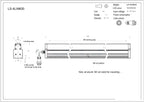 LS-4LIN600 dimensions (mm)