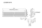 LS-BAR-0416 dimensions (mm)