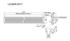 LS-BAR-0417 dimensions (mm)