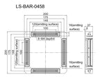 LS-BAR-0458 dimensions (mm)