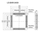 LS-BAR-0459 dimensions (mm)