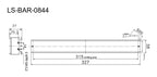 LS-BAR-0844 dimensions (mm)