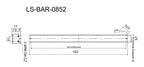 LS-BAR-0852 dimensions (mm)