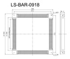 LS-BAR-0918 dimensions (mm)