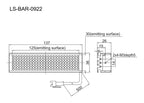 LS-BAR-0922 dimensions (mm)