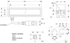 LS-BAR-1336 dimensions (mm)