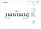 LS-BAR-0701 dimensions (mm)