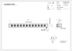 LS-BAR-0700 dimensions (mm)
