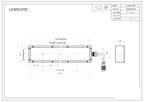 375 x 40 mm Waterproof bar light (LS-BAR-0755)