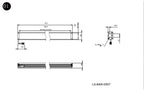 LS-BAR-0957 dimensions (mm)