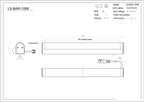 LS-BAR-1069 dimensions (mm)