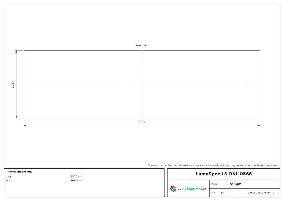 LS-BKL-0566 dimensions (mm)