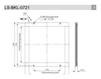 LS-BKL-0721 dimensions (mm)