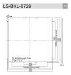 LS-BKL-0729 dimensions (mm)